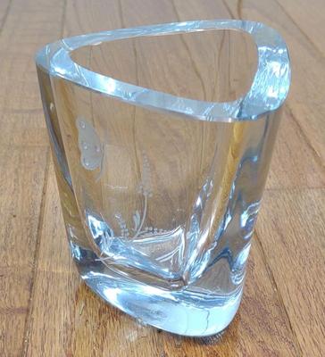 Sale Photo Thumbnail #364: Strombergshyttan Signed Art Glass Vase