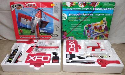 Sale Photo Thumbnail #447: 2 Tyco XFO RC w/ Box & PP Sample Box