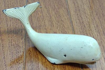 Sale Photo Thumbnail #141: Lead Painted Sperm Whale Figure / Paperweight