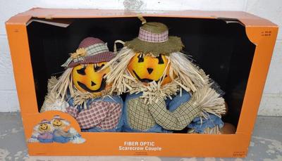 Sale Photo Thumbnail #558: Halloween Fiber Optic Scarecrow Decoration