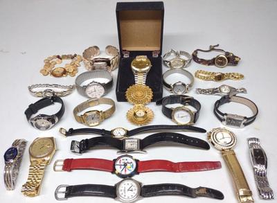 Sale Photo Thumbnail #173: (23) Vintage Wrist Watches