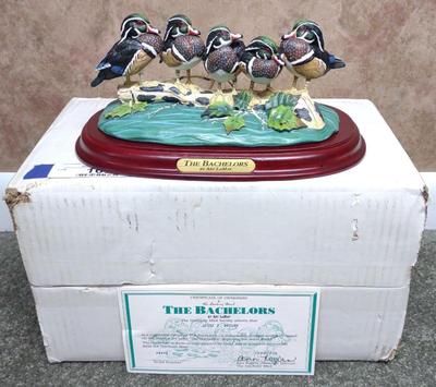 Sale Photo Thumbnail #107: The Bachelors Danbury Mint Duck Sculpture / Figure
