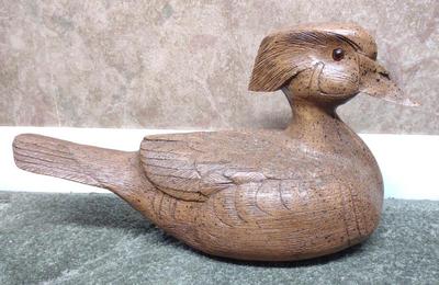 Sale Photo Thumbnail #61: Resin Wood Duck Decoy
