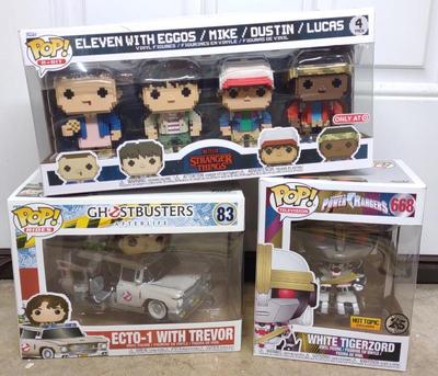 Sale Photo Thumbnail #221: 3 Movie Character Funko POP! Figures in Box