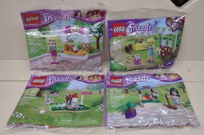 Sale Photo Thumbnail #176: 4 Sealed LEGO Friends Minifigure Sets