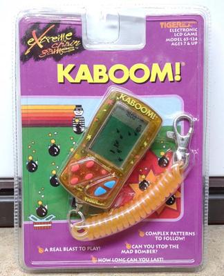 Sale Photo Thumbnail #373: Sealed Tiger Electronics Kaboom! Video Game Toy