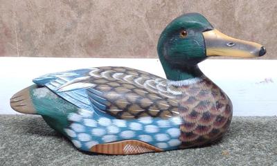 Sale Photo Thumbnail #57: Mallard Drake Duck Decoy