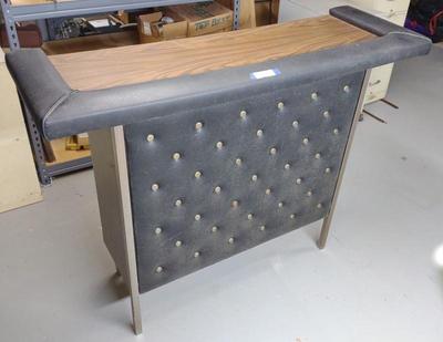 Sale Photo Thumbnail #488: Vintage Mid Century Button Tufted Bar