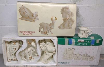 Sale Photo Thumbnail #522: International Bazaar Ceramic Christmas Decorations