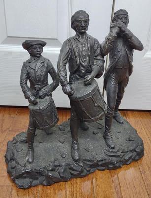 Sale Photo Thumbnail #133: Revolutionary War Spirit of 76' Sculpture / Statue