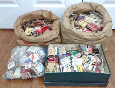 Sale Photo Thumbnail #582: Lot of Vintage Advertising Matchbooks