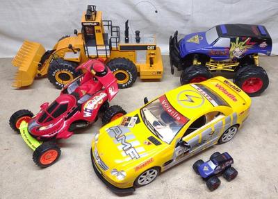 Sale Photo Thumbnail #503: 5 RC Toy Cars (Tyco Employee Collection)