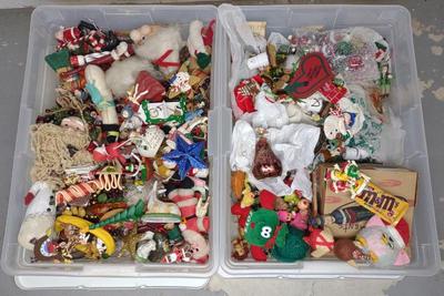 Sale Photo Thumbnail #524: Vintage & Modern Christmas Tree Ornaments