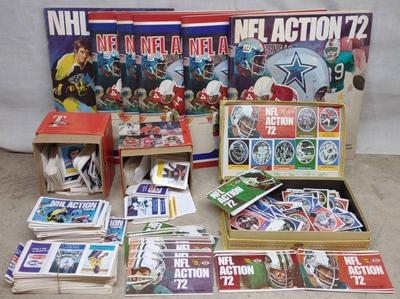 Sale Photo Thumbnail #469: Vintage NFL Football and NHL Hockey Stamps