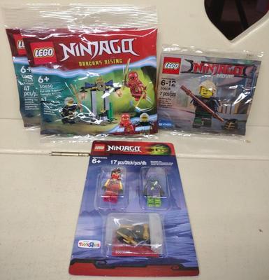 Sale Photo Thumbnail #150: 4 Sealed LEGO Ninjago Minifigure Sets