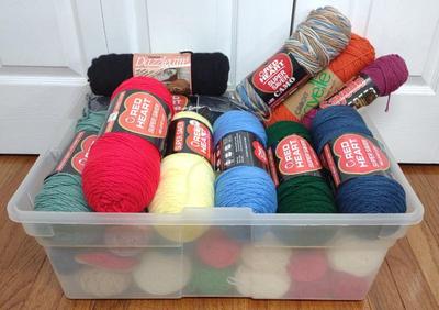 Sale Photo Thumbnail #121: Skeins of Yarn - B