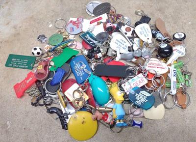 Sale Photo Thumbnail #391: Collection of Vintage Keychains