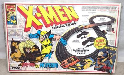 Sale Photo Thumbnail #353: Tyco X-Men Slot Car Racing Set in Box (No Cars)