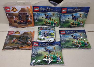 Sale Photo Thumbnail #160: 7 Sealed LEGO Harry Potter & Jurassic World Sets