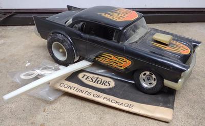 Sale Photo Thumbnail #419: Vintage Testors 57 Chevy Tether Car Toy