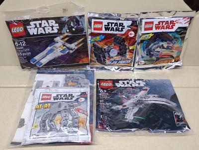 Sale Photo Thumbnail #142: 5 Sealed LEGO Star Wars Star Mini Ships & Droideka