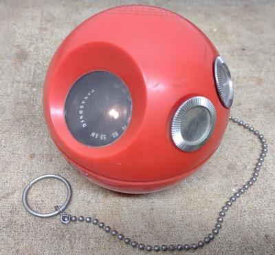 Sale Photo Thumbnail #377: Vintage Red Panasonic R-70 AM Transistor Radio