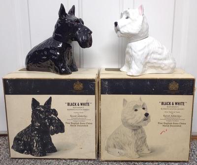 Sale Photo Thumbnail #414: 2 Buchanans Scottish Tarrier Whiskey Decanters