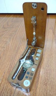 Sale Photo Thumbnail #254: Antique German Portable Balance Scale