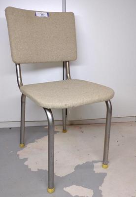 Sale Photo Thumbnail #574: Mid Century Chrome Plated Dinette Chair