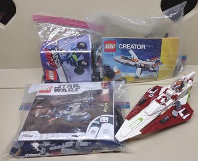 Sale Photo Thumbnail #178: 4 LEGO Star Wars, Creator & Lego Movie Sets