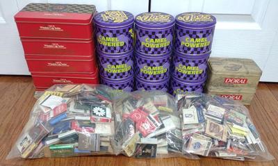 Sale Photo Thumbnail #583: Lot Of Vintage Advertising Matchbooks
