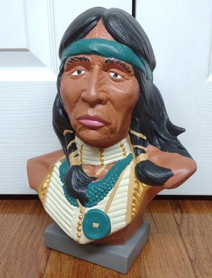 Sale Photo Thumbnail #306: Ceramic Native American Bust