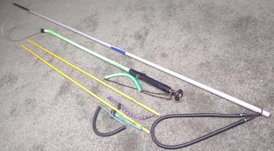 Sale Photo Thumbnail #216: (4) Scuba Diving Spear / Snare Poles
