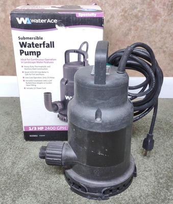 Sale Photo Thumbnail #432: Water Ace Submersible Waterfall Pump In Box