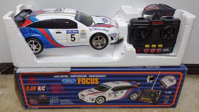 Sale Photo Thumbnail #421: New Bright Ford Focus RC Car Toy w/ Original Box
