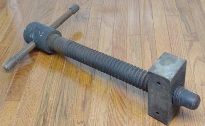 Sale Photo Thumbnail #346: Antique Wooden Screw Clamp