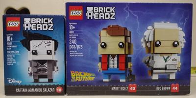 Sale Photo Thumbnail #132: Sealed LEGO Brickheadz 41594 & 41611