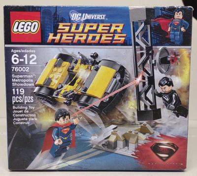 Sale Photo Thumbnail #98: Sealed LEGO DC Superman Metro Showdown 76002 Set