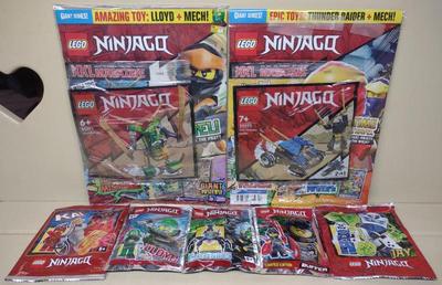 Sale Photo Thumbnail #148: 7 Sealed LEGO Ninjago Minifigures & Magazines