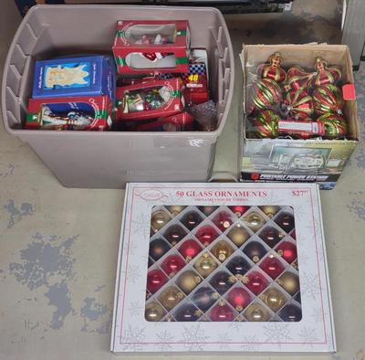 Sale Photo Thumbnail #543: Christmas Tree Ornaments w/ Original Boxes