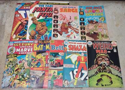 Sale Photo Thumbnail #239: (9) Vintage Bronze Age Marvel & DC Comic Books