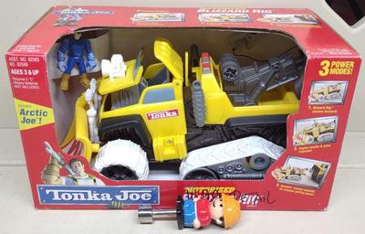 Sale Photo Thumbnail #323: Hasbro Tonka Joe Blizzard Rig Toy in Box