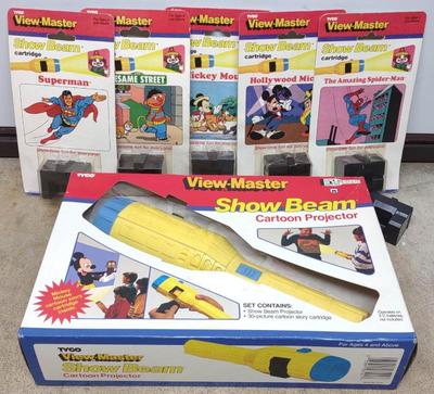 Sale Photo Thumbnail #387: 1990 View-Master Show Beam Projector & Cartridges