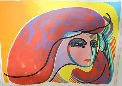 GIRL WITH THE PICASSO FACE BY DAVID MACINNES