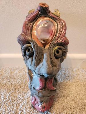 CLAY DEVIL FACE BY DAVID MACINNES