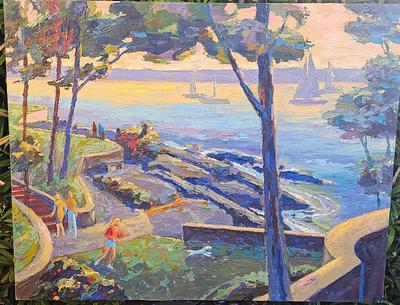 PARK STUDY 1987 BY DAVID MACINNES