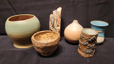 COLORFUL CERAMIC POTTERY