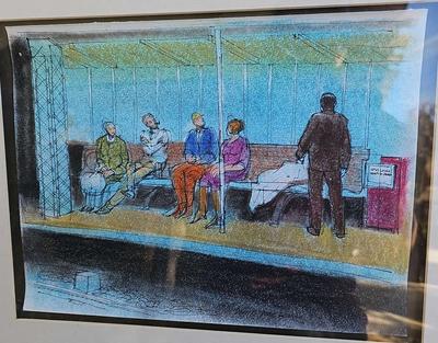 LARCHMONT TRAIN STATION 1985