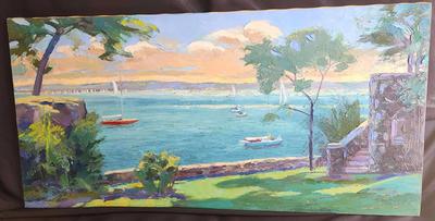 PEACEFUL DAY ON THE LONG ISLAND SOUND BY DAVID MACINNES