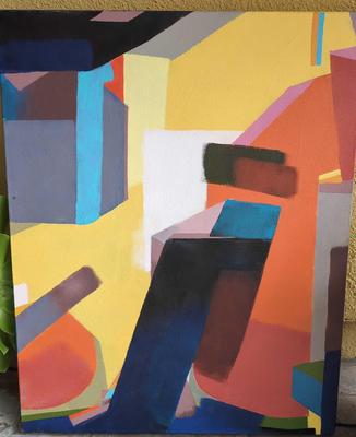 COLORFUL PAINTING BY DAVID MACINNES